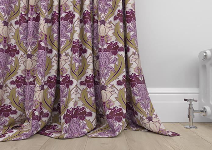 Acanthus, Berry - Made to Measure Curtains - Image 6